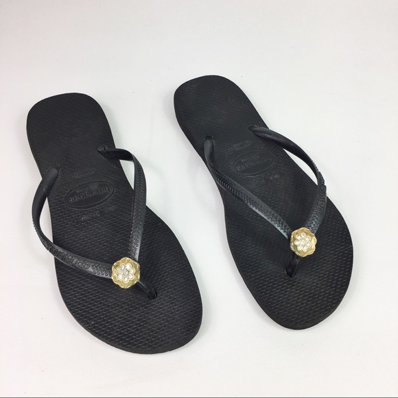 havaianas slim swarovski crystal